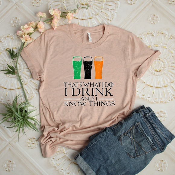 St Patrick's Day Shirt, Happy St Patrick's Day Shirt, Lucky Shirt, Gnome Shirt - Picture 1 of 2